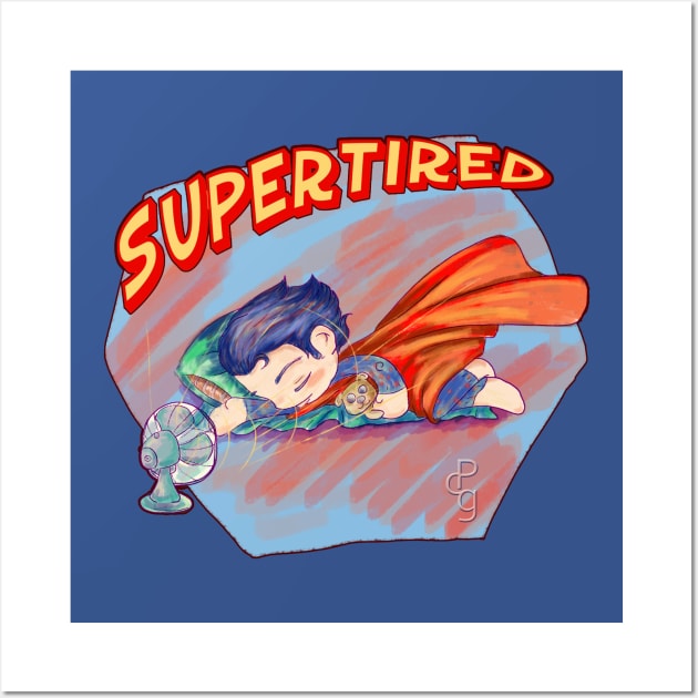 Super... tired Wall Art by Sutilmente